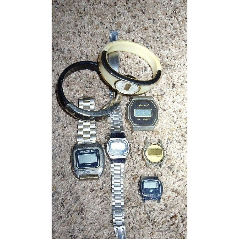 Vintage Digital Watch Lot